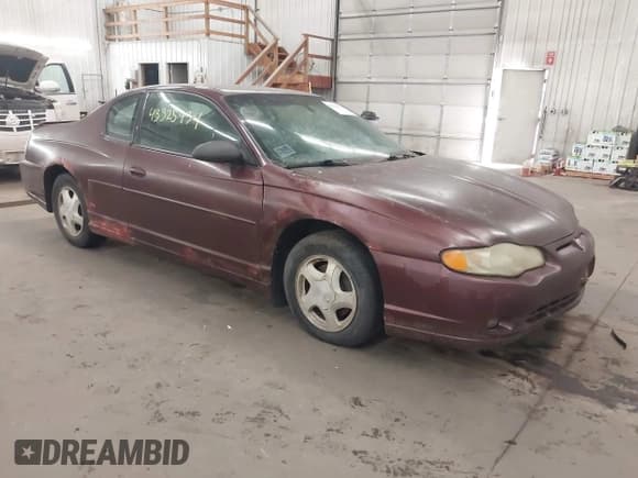 ✅ 2004 Chevrolet Monte Carlo SS • VIN: 2G1WX15K749121330 • Lot: 43325934. Listed on IAAI with 207,640 mi. Free auction sales archive from the USA and detailed vehicle history report at DreamBid. Image 1.