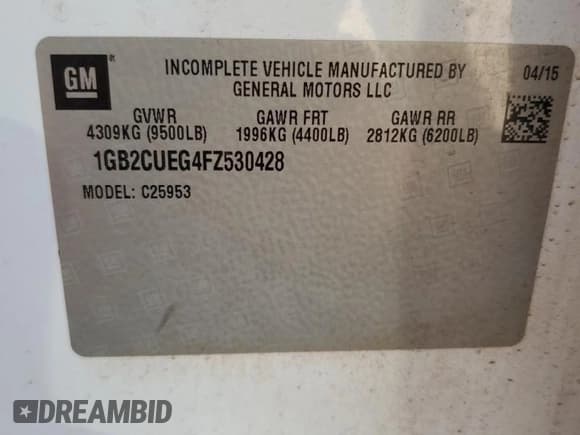 ✅ 2015 Chevrolet Silverado 2500HD Work Truck • VIN: 1GB2CUEG4FZ530428 • Lot: 51763695. Wystawiony na Copart z przebiegiem 159 359 mil. Bezpłatny archiwum sprzedaży aukcyjnych z USA i szczegółowy raport historii pojazdu na DreamBid. Zdjęcie 12.