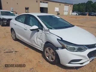 ✅ 2017 Chevrolet Cruze LS • VIN: 1G1BC5SM4H7108551 • Lot: 42629744. Listed on IAAI with 67,874 mi. Free auction sales archive from the USA and detailed vehicle history report at DreamBid. Image 1.