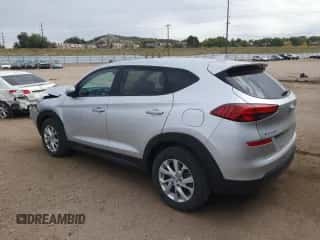 2019 Hyundai Tucson SE z VIN KM8J2CA40KU920560, wystawiony jako Copart lot #86290185 z przebiegiem 49 249 mil mil oraz Szkoda całkowita • Salvage title. Historia ofert i sprzedaży dostępna na DreamBid. Obrazek 2.
