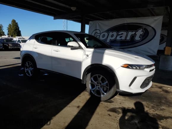 ✅ 2024 Dodge Hornet R/T • VIN: ZACPDFCWXR3A33527 • Lot: 90374825. Listed on Copart with Not provided. Free auction sales archive from the USA and detailed vehicle history report at DreamBid. Image 4.