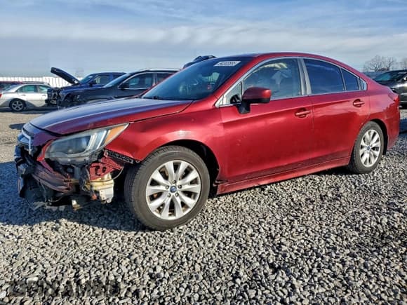 ✅ 2015 Subaru Legacy Premium • VIN: 4S3BNAD6XF3005857 • Lot: 94303585. Listed on Copart with 224,661 mi. Free auction sales archive from the USA and detailed vehicle history report at DreamBid. Image 1.