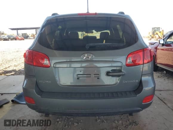 2009 Hyundai Santa Fe GLS with VIN 5NMSG13DX9H232935, listed as a Copart auction lot 65953874 with 280,340 mi miles and Clean title. Bid and sale history available at DreamBid. Image 6.