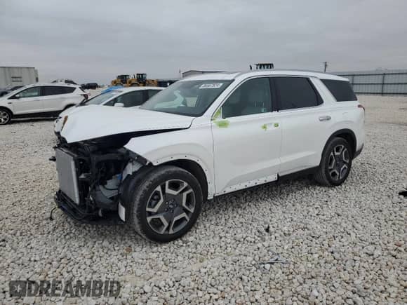 ✅ 2025 Hyundai Palisade Limited • VIN: KM8R54GE5SU857102 • Лот: 86987824. Опубликован ранее на Copart с пробегом 1 633 миль. Бесплатный доступ к архиву аукционных продаж из США и подробный отчёт об истории автомобиля на DreamBid. Изображение 1.