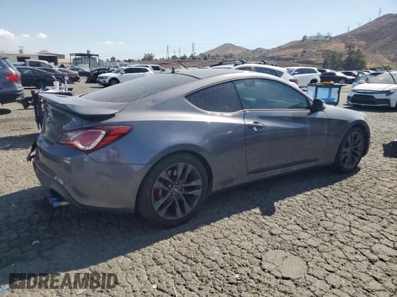 ✅ 2015 Hyundai Genesis Coupe R-Spec • VIN: KMHHU6KJ8FU126023 • Lot: 71436385. Listed on Copart with 112,269 mi. Free auction sales archive from the USA and detailed vehicle history report at DreamBid. Image 3.