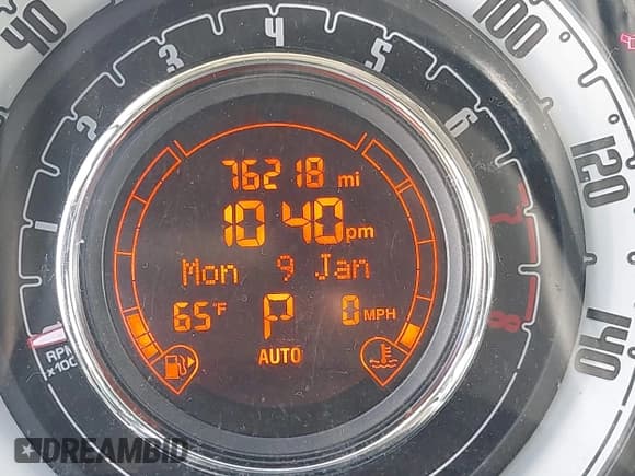 ✅ 2013 FIAT 500 Pop • VIN: 3C3CFFAR0DT579791 • Lot: 42092618. Listed on IAAI with 76,218 mi. Free auction sales archive from the USA and detailed vehicle history report at DreamBid. Image 7.