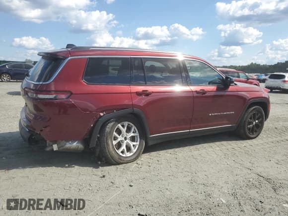 ✅ 2023 Jeep Grand Cherokee Limited • VIN: 1C4RJKBG2P8728084 • Лот: 80561265. Опубликован ранее на Copart с пробегом 40 279 миль. Бесплатный доступ к архиву аукционных продаж из США и подробный отчёт об истории автомобиля на DreamBid. Изображение 3.