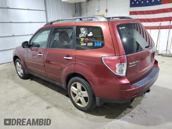 ✅ 2010 Subaru Forester X Limited • VIN: JF2SH6DC9AH707031 • Lot: 87183365. Listed on Copart with 186,218 mi. Free auction sales archive from the USA and detailed vehicle history report at DreamBid. Image 2.