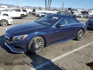 ✅ 2017 Mercedes-Benz S 550 • VIN: WDDXK8CB6HA024397 • Lot: 87514885. Listed on Copart with 15,311 mi. Free auction sales archive from the USA and detailed vehicle history report at DreamBid. Image 1.
