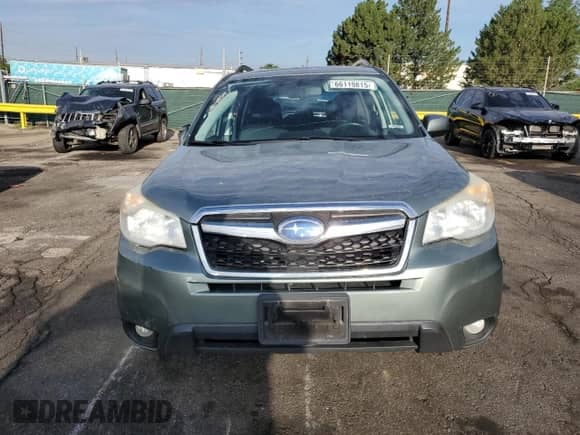 2015 Subaru Forester Premium with VIN JF2SJADC9FH455599, listed as a Copart auction lot 66119815 with 189,755 mi miles and Salvage title. Bid and sale history available at DreamBid. Image 5.