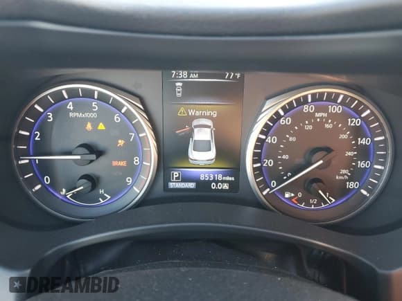 ✅ 2019 Infiniti Q60 Red Sport 400 • VIN: JN1FV7EK2KM360321 • Lot: 80814955. Listed on Copart with 85,318 mi. Free auction sales archive from the USA and detailed vehicle history report at DreamBid. Image 9.