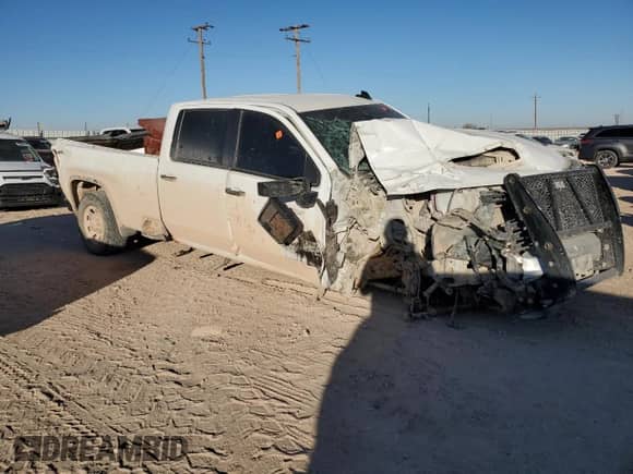 2022 Chevrolet Silverado 3500HD Work Truck z VIN 1GC4YSE79NF196522, wystawiony jako Copart lot #85439074 z przebiegiem Nie podano mil oraz Szkoda całkowita • Salvage title. Historia ofert i sprzedaży dostępna na DreamBid. Obrazek 4.