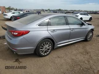 ✅ 2015 Hyundai Sonata Limited • VIN: 5NPE34AF6FH236154 • Лот: 81931985. Опубликован ранее на Copart с пробегом 77 019 миль. Бесплатный доступ к архиву аукционных продаж из США и подробный отчёт об истории автомобиля на DreamBid. Изображение 3.