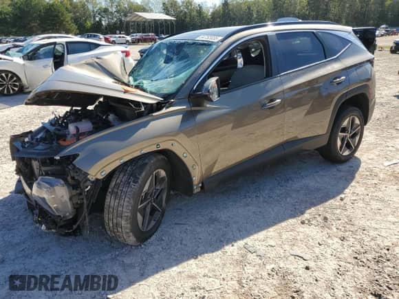 2025 Hyundai Tucson SEL Convenience с VIN KM8JCDD15SU247947, выставлен на аукционе Copart как лот 84752035 с пробегом Не указан миль и Списание • Salvage title. История ставок и продаж доступна на DreamBid. Изображение 1.