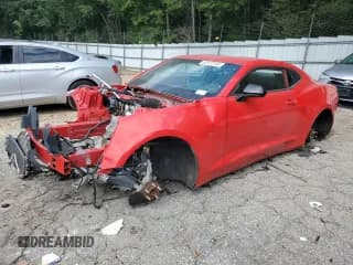 ✅ 2018 Chevrolet Camaro 1SS • VIN: 1G1FE1R71J0117338 • Лот: 65122345. Опубликован ранее на Copart с пробегом Не указан. Бесплатный доступ к архиву аукционных продаж из США и подробный отчёт об истории автомобиля на DreamBid. Изображение 1.