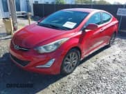 ✅ 2015 Hyundai Elantra Limited • VIN: KMHDH4AE3FU352224 • Lot: 43600437. Listed on IAAI with 122,219 mi. Free auction sales archive from the USA and detailed vehicle history report at DreamBid. Image 2.