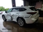 ✅ 2022 Toyota Highlander Hybrid Platinum • VIN: 5TDEBRCH7NS094856 • Lot: 58154395. Listed on Copart with 123,764 mi. Free auction sales archive from the USA and detailed vehicle history report at DreamBid. Image 2.