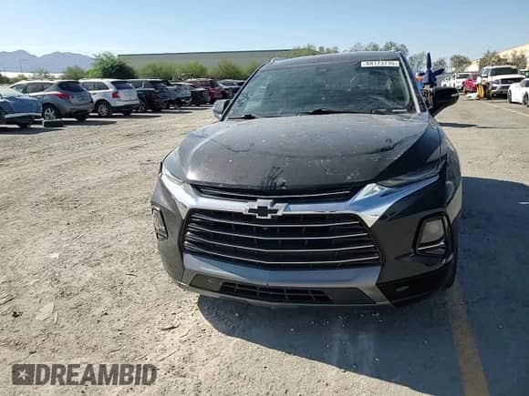 2019 Chevrolet Blazer Premier with VIN 3GNKBFRS7KS675048, listed as a Copart auction lot 68173735 with 53,577 mi miles and Salvage title. Bid and sale history available at DreamBid. Image 14.