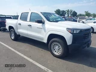 ✅ 2023 Chevrolet Colorado 2WD Work Truck • VIN: 1GCPSBEK7P1156474 • Лот: 42871378. Опубликован ранее на IAAI с пробегом 22 835 миль. Бесплатный доступ к архиву аукционных продаж из США и подробный отчёт об истории автомобиля на DreamBid. Изображение 1.