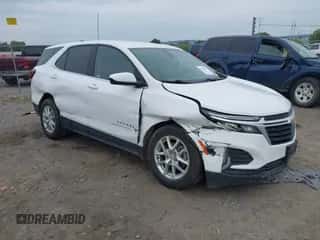2022 Chevrolet Equinox LT с VIN 3GNAXUEV1NL259318, выставлен на аукционе IAAI как лот 42666225 с пробегом 124 677 миль миль и . История ставок и продаж доступна на DreamBid. Изображение 1.