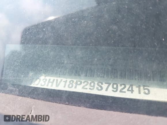 ✅ 2009 Dodge 1500 TRX • VIN: 1D3HV18P29S792415 • Lot: 42391935. Listed on IAAI with 154,764 mi. Free auction sales archive from the USA and detailed vehicle history report at DreamBid. Image 9.