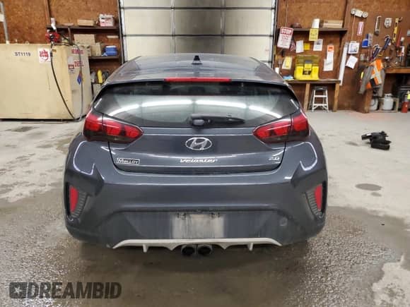 2019 Hyundai Veloster 2.0 with VIN KMHTG6AF9KU017191, listed as a Copart auction lot 42692935 with 135,892 mi miles and Salvage title. Bid and sale history available at DreamBid. Image 6.