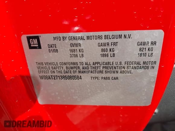 ✅ 2008 Saturn Astra XR • VIN: W08AT271385080584 • Лот: 43616547. Опубликован ранее на IAAI с пробегом 76 864 миль. Бесплатный доступ к архиву аукционных продаж из США и подробный отчёт об истории автомобиля на DreamBid. Изображение 9.