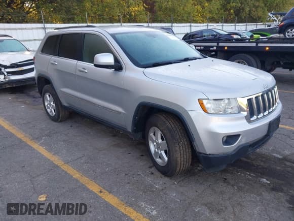 ✅ 2012 Jeep Grand Cherokee Laredo • VIN: 1C4RJFAGXCC326118 • Lot: 43396161. Listed on IAAI with 170,704 mi. Free auction sales archive from the USA and detailed vehicle history report at DreamBid. Image 1.