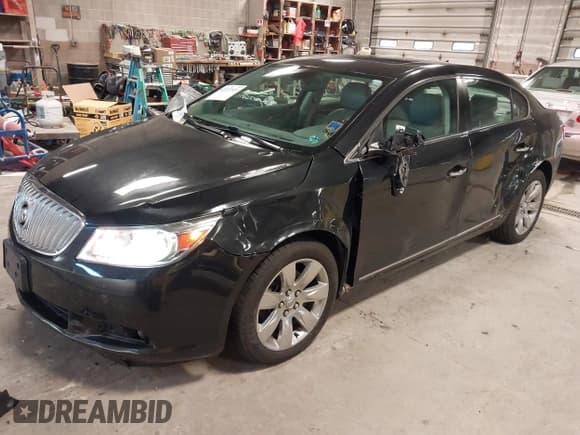✅ 2010 Buick LaCrosse CXL • VIN: 1G4GD5GG1AF150969 • Lot: 43737321. Listed on IAAI with 105,334 mi. Free auction sales archive from the USA and detailed vehicle history report at DreamBid. Image 2.