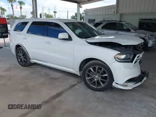 2017 Dodge Durango GT with VIN 1C4RDHDG6HC930447, listed as a IAAI auction lot 43204542 with 48,715 mi miles and . Bid and sale history available at DreamBid. Image 1.