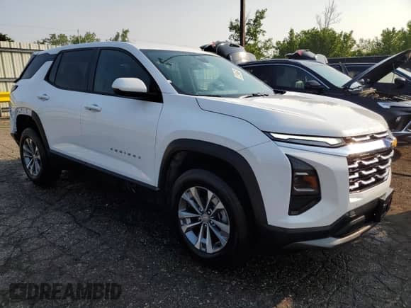 2025 Chevrolet Equinox FWD LT с VIN 3GNAXHEG5SL213348, выставлен на аукционе Copart как лот 60482915 с пробегом 9 920 миль миль и Чистый • Clean title. История ставок и продаж доступна на DreamBid. Изображение 4.