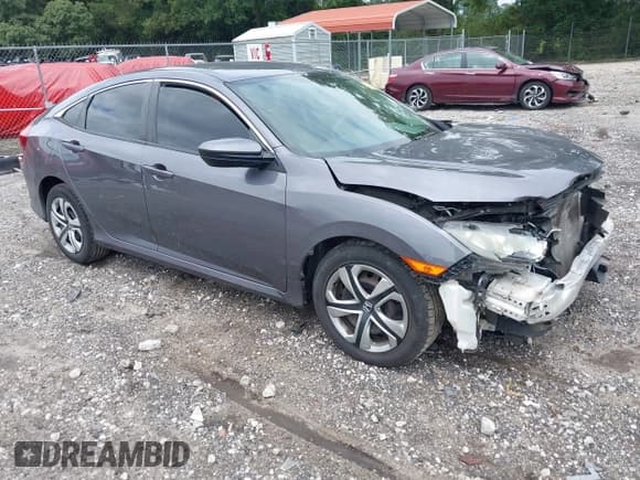 ✅ 2016 Honda Civic LX • VIN: 2HGFC2F57GH510952 • Lot: 42958157. Listed on IAAI with 143,790 mi. Free auction sales archive from the USA and detailed vehicle history report at DreamBid. Image 1.