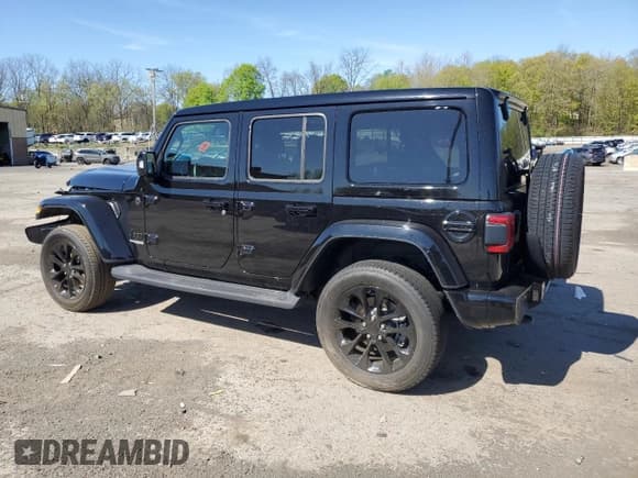 ✅ 2022 Jeep Wrangler Unlimited Sahara • VIN: 1C4HJXEN2NW173682 • Lot: 54405425. Listed on Copart with 42,870 mi. Free auction sales archive from the USA and detailed vehicle history report at DreamBid. Image 2.