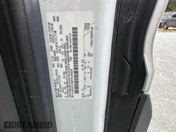 ✅ 2015 Ford Transit XL • VIN: 1FBAX2CM8FKA38538 • Лот: 74785344. Опубликован ранее на Copart с пробегом 151 164 миль. Бесплатный доступ к архиву аукционных продаж из США и подробный отчёт об истории автомобиля на DreamBid. Изображение 10.