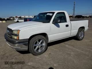 2006 Chevrolet Silverado 1500 Work Truck с VIN 3GCEC14X66G194385, выставлен на аукционе Copart как лот 85356075 с пробегом 245 330 миль миль и Списание • Salvage title. История ставок и продаж доступна на DreamBid. Изображение 1.