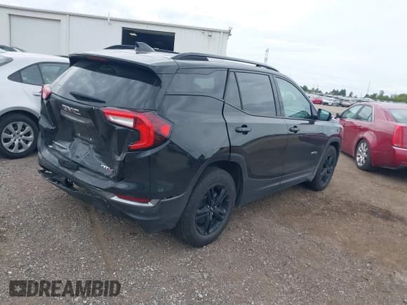✅ 2024 GMC Terrain AT4 • VIN: 3GKALYEG0RL375245 • Lot: 43095296. Listed on IAAI with 27,864 mi. Free auction sales archive from the USA and detailed vehicle history report at DreamBid. Image 4.