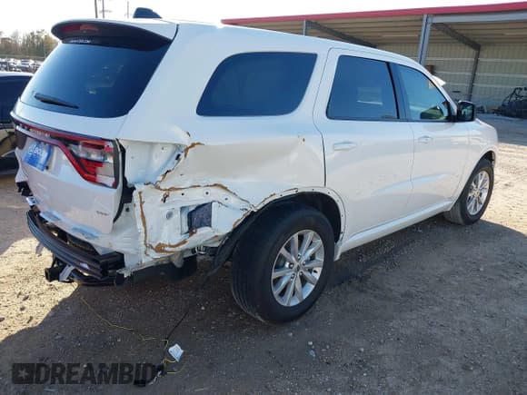 ✅ 2025 Dodge Durango GT • VIN: 1C4RDHDG4SC501380 • Lot: 41187063. Listed on IAAI with 1,377 mi. Free auction sales archive from the USA and detailed vehicle history report at DreamBid. Image 4.