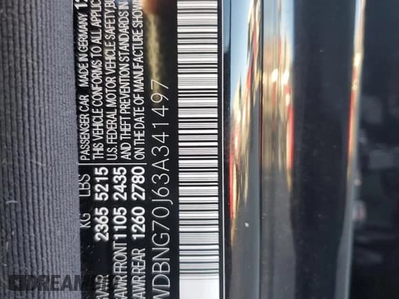 ✅ 2003 Mercedes-Benz S 430 • VIN: WDBNG70J63A341497 • Lot: 89241655. Listed on Copart with 88,288 mi. Free auction sales archive from the USA and detailed vehicle history report at DreamBid. Image 12.