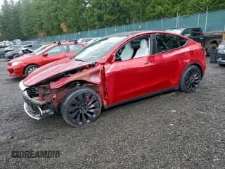 ✅ 2023 Tesla Model Y Performance • VIN: 7SAYGDEF1PF585656 • Lot: 94257065. Wystawiony na Copart z przebiegiem 28 646 mil. Bezpłatny archiwum sprzedaży aukcyjnych z USA i szczegółowy raport historii pojazdu na DreamBid. Zdjęcie 1.