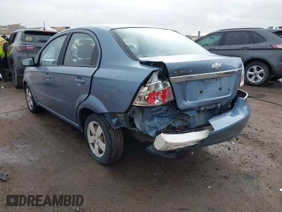 ✅ 2008 Chevrolet Aveo LS • VIN: KL1TD56678B057376 • Lot: 41690292. Wystawiony na IAAI z przebiegiem 198 508 mil. Bezpłatny archiwum sprzedaży aukcyjnych z USA i szczegółowy raport historii pojazdu na DreamBid. Zdjęcie 3.