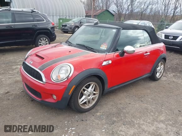✅ 2010 MINI Convertible S • VIN: WMWMS3C58ATY09229 • Лот: 42055305. Опубликован ранее на IAAI с пробегом 142 396 миль. Бесплатный доступ к архиву аукционных продаж из США и подробный отчёт об истории автомобиля на DreamBid. Изображение 2.