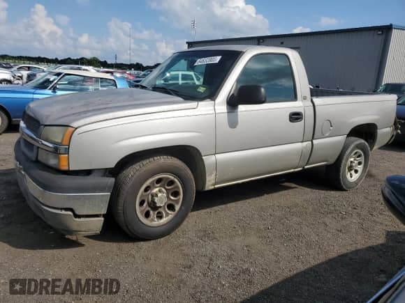 2005 Chevrolet Silverado 1500 Work Truck с VIN 1GCEC14X35Z186615, выставлен на аукционе Copart как лот 64832805 с пробегом 177 572 миль миль и Списание • Salvage title. История ставок и продаж доступна на DreamBid. Изображение 1.