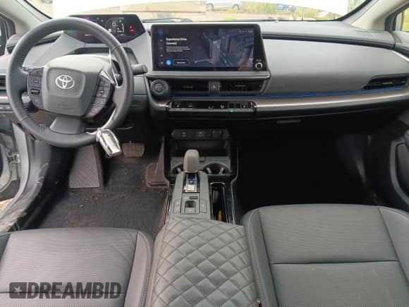 2023 Toyota Prius LE with VIN JTDADABU9P3002451, listed as a Copart auction lot 80668485 with 16,977 mi miles and Salvage title. Bid and sale history available at DreamBid. Image 8.