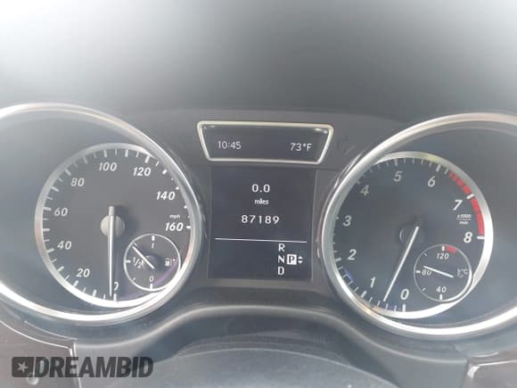 ✅ 2012 Mercedes-Benz M 350 • VIN: 4JGDA5HB2CA010119 • Lot: 43638334. Listed on IAAI with 87,189 mi. Free auction sales archive from the USA and detailed vehicle history report at DreamBid. Image 7.