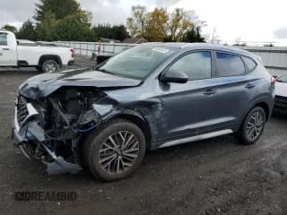 ✅ 2019 Hyundai Tucson Ultimate • VIN: KM8J3CAL2KU067454 • Лот: 90968435. Опубликован ранее на Copart с пробегом 98 840 миль. Бесплатный доступ к архиву аукционных продаж из США и подробный отчёт об истории автомобиля на DreamBid. Изображение 1.