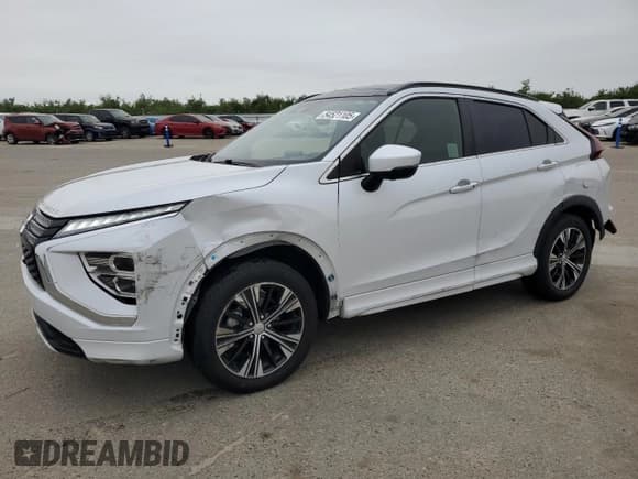 ✅ 2022 Mitsubishi Eclipse Cross SE • VIN: JA4ATWAA0NZ046737 • Lot: 54521105. Listed on Copart with 27,345 mi. Free auction sales archive from the USA and detailed vehicle history report at DreamBid. Image 1.