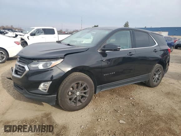 ✅ 2018 Chevrolet Equinox LT • VIN: 2GNAXJEV4J6138182 • Лот: 91013685. Опубликован ранее на Copart с пробегом 167 920 миль. Бесплатный доступ к архиву аукционных продаж из США и подробный отчёт об истории автомобиля на DreamBid. Изображение 1.