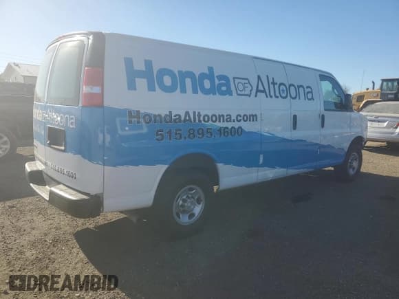 ✅ 2021 Chevrolet Express Cargo • VIN: 1GCWGBFPXM1206299 • Lot: 91021645. Listed on Copart with 94,878 mi. Free auction sales archive from the USA and detailed vehicle history report at DreamBid. Image 3.
