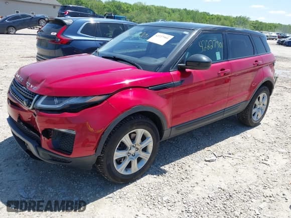 ✅ 2018 Land Rover Range Rover Evoque SE • VIN: SALVP2RXXJH298016 • Lot: 42227901. Listed on IAAI with 73,681 mi. Free auction sales archive from the USA and detailed vehicle history report at DreamBid. Image 2.