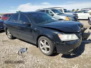 2009 Hyundai Sonata SE with VIN 5NPEU46F89H473755, listed as a Copart auction lot 71587524 with Not provided miles and Salvage title. Bid and sale history available at DreamBid. Image 4.